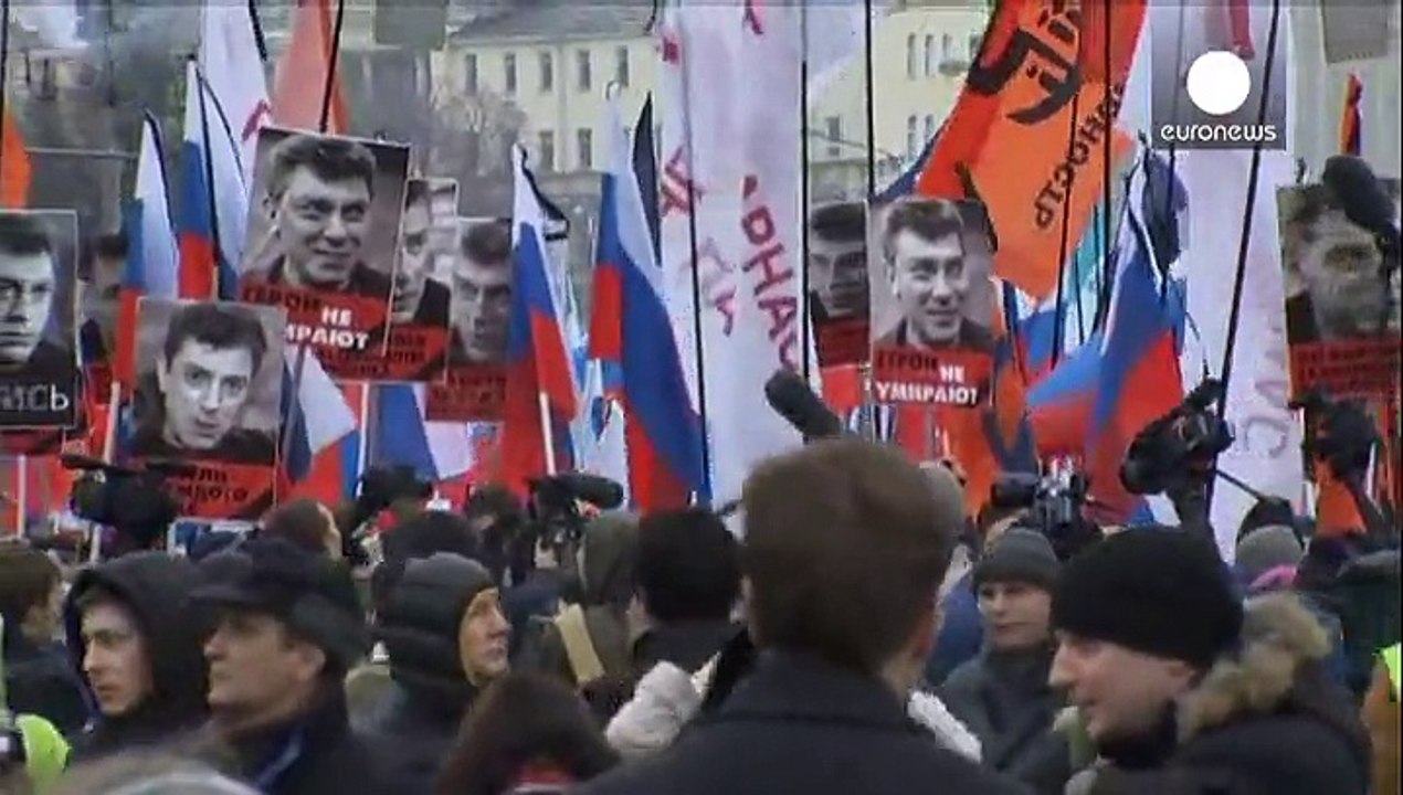 Überwachungsvideo soll Nemzow-Mord zeigen