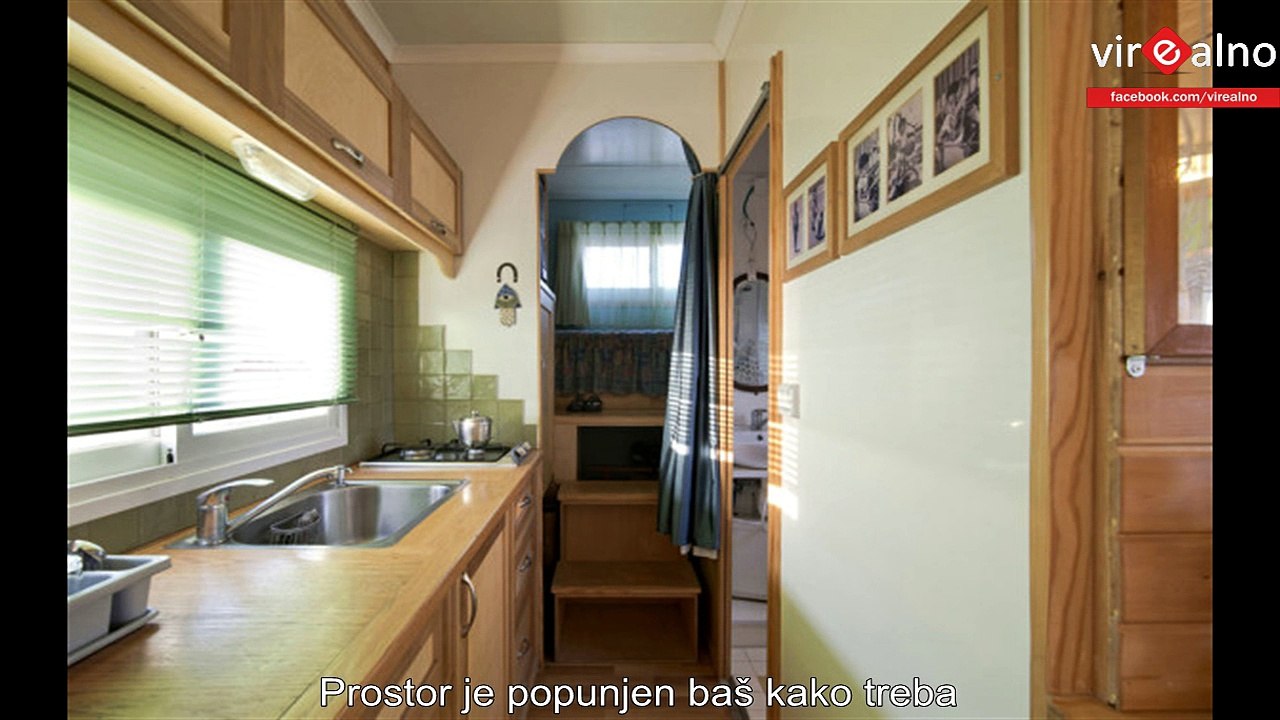Truck Transformed into Amazing Green Mobile Home