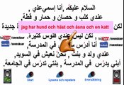 تعلم السويدية بسهولة -الدرس الاول تعلم الترجمة من العربية المبسطة للسويدية المبسطة