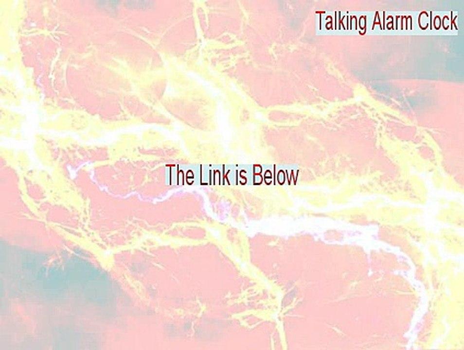 Talking Alarm Clock Full Download [Legit Download 2015]