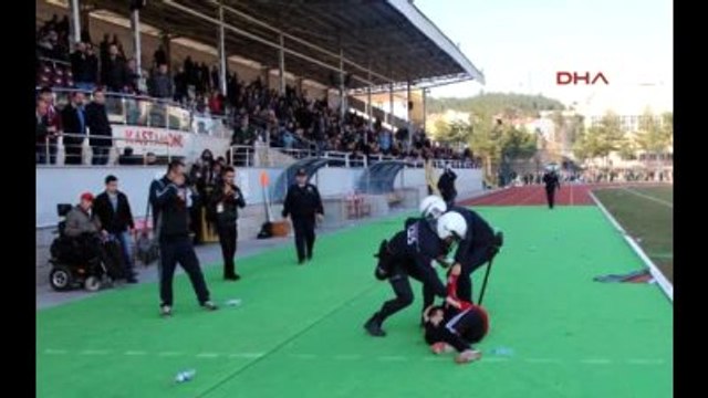 Kastamonu'da Amatör Küme Maçında Kavga