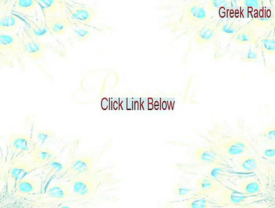 Greek Radio Serial (Instant Download 2015)