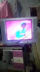 Pakistan  team ka gusa  TV pr