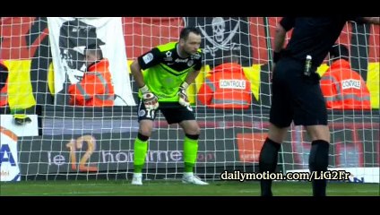 Goal Bautheac (Penalty) - Montpellier 0-1 Nice - 01-03-2015