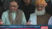 PPP, ANP, JUI-F on same page over Senate election Zardari
