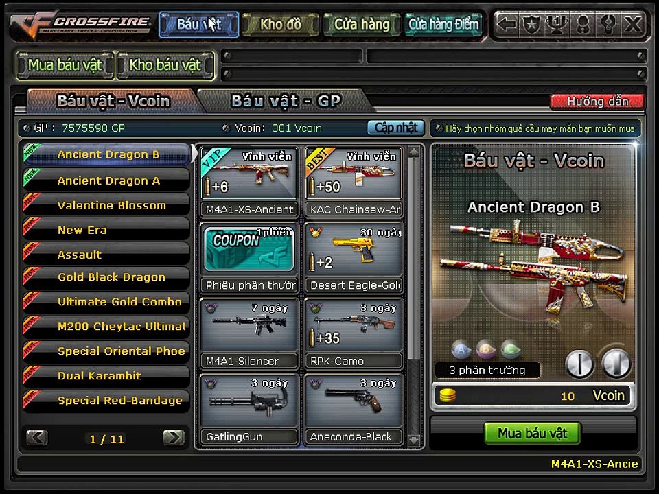 Black Market win: FAD (CrossFire VN)