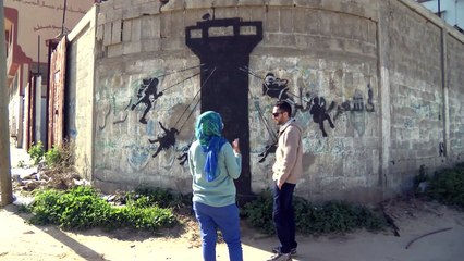 Gaza_ Banksy artwork for a new documentary - BBC News