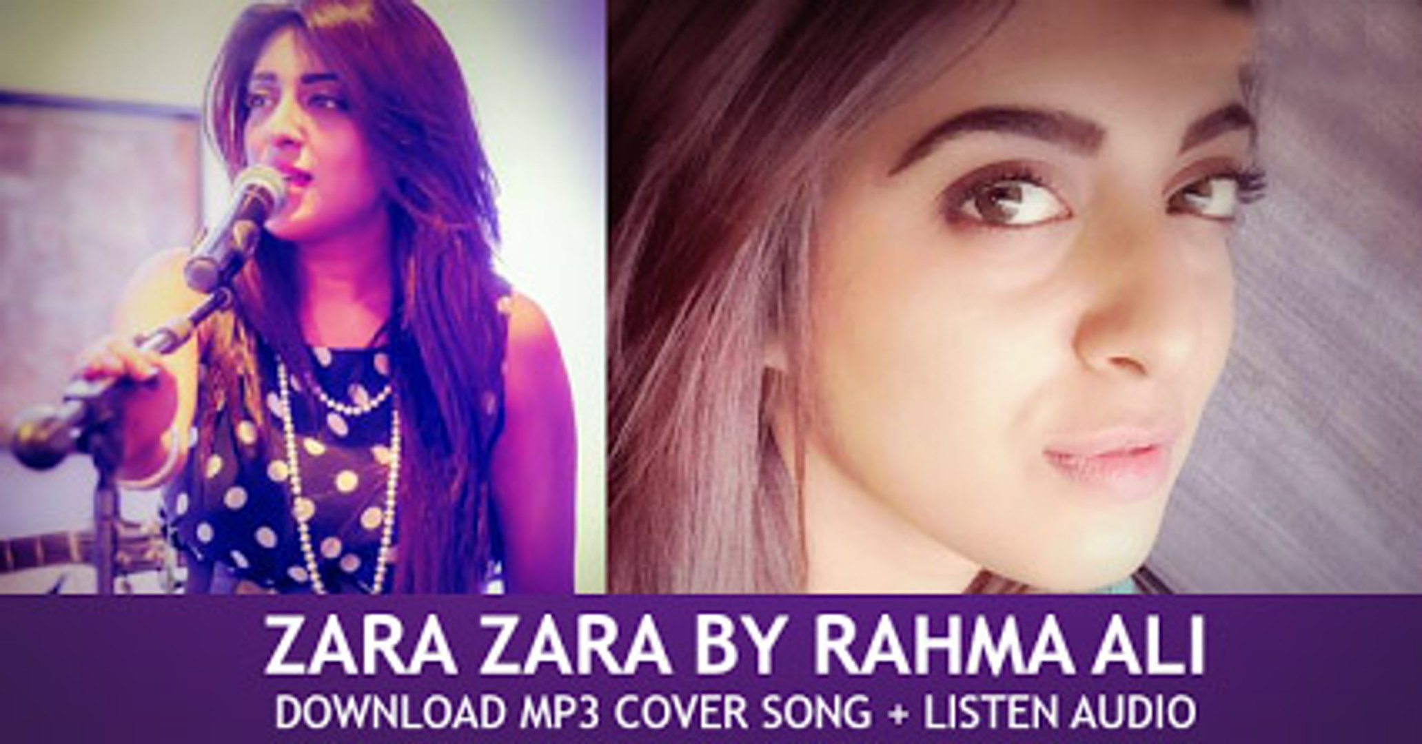 Zara Zara New Hindi Latest Song (Cover) | Rahma Ali 2015 - video Dailymotion