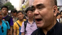 Hong Kong protest_ Tensions on the front line - BBC News