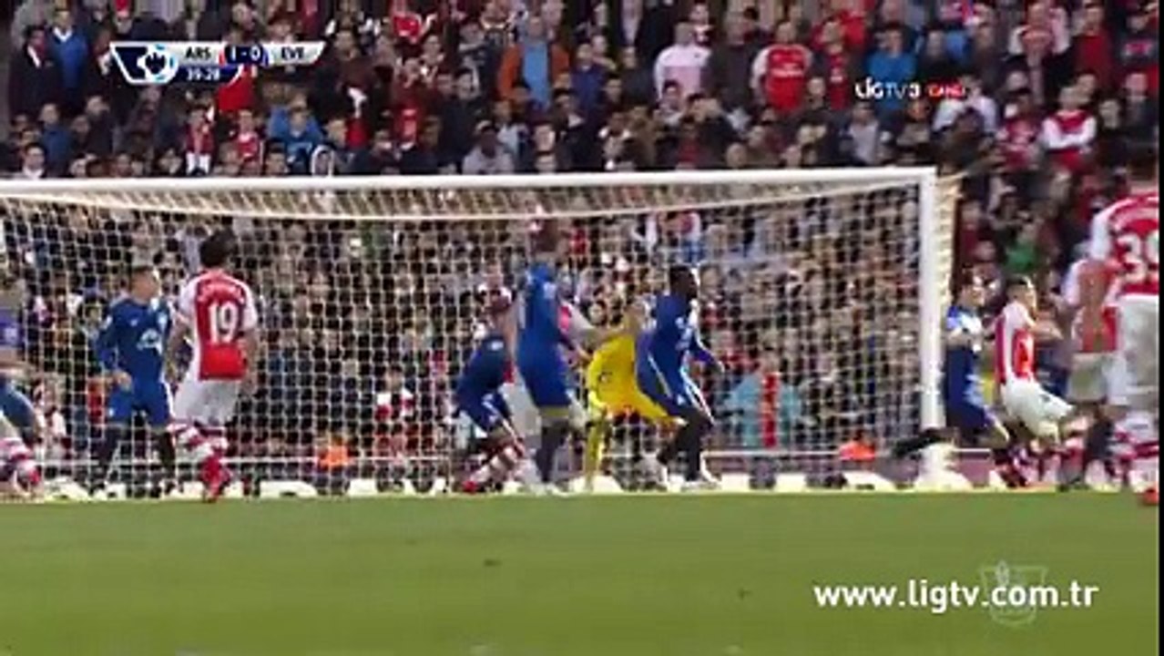 Arsenal 2-0 Everton EPL 2/3/2015