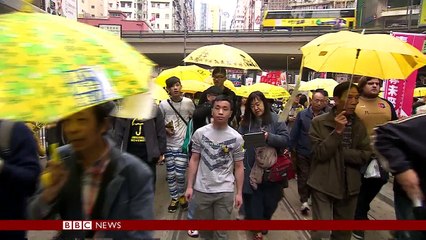 Hong Kong's 'umbrella protesters' return
