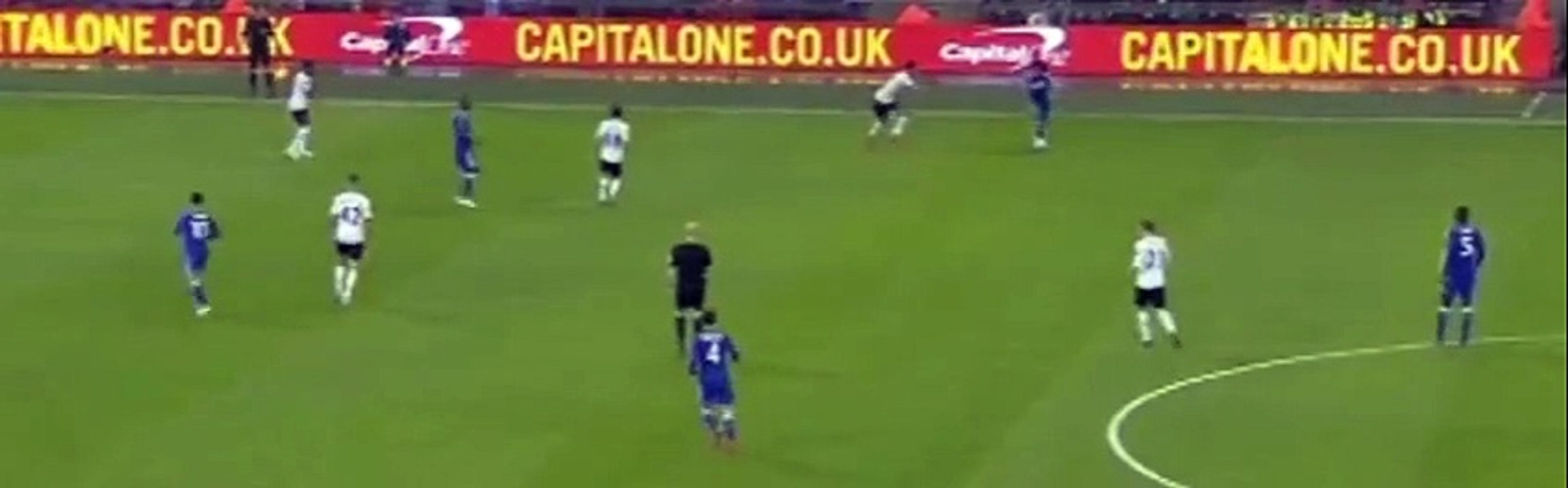 Diego Costa Goal ~ Chelsea 2-0 Tottenham ~ 01_03_2015 ~ Capital One Cup