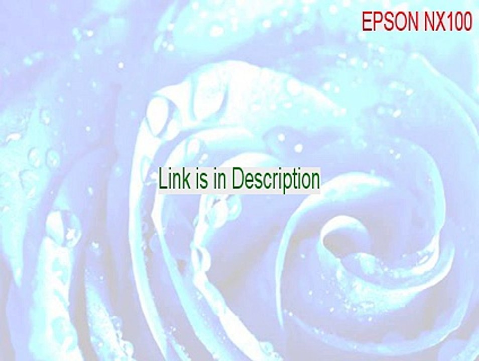 EPSON NX100/TX100/ME 300 Full [Download Now 2015]