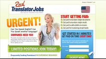How To Make Money From Home Real Translator Jobs Review  Dont Buy Until You Watch