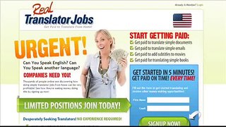 How To Make Money From Home Real Translator Jobs Review  Dont Buy Until You Watch