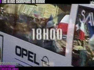 Coupe du monde 1998 France les bleus