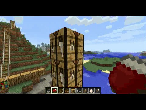 Comment faire un minecart (wagon) dans minecraft tuto 16
