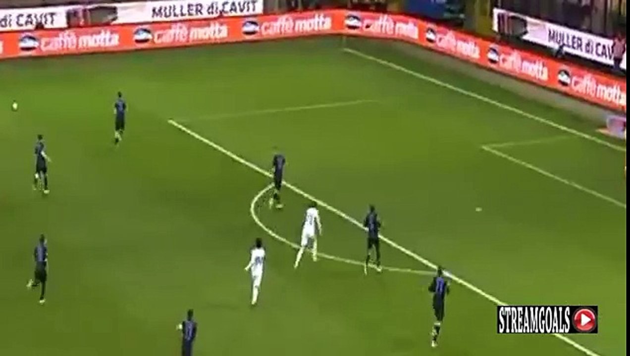 هدف محمد صلاح ضد انتر ميلان