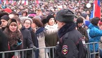 مسيرة ضخمة في موسكو للتنديد بمقتل المعارض بوريس نيمتسوف