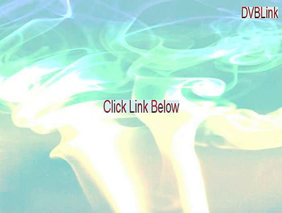 DVBLink Crack (Free Download)