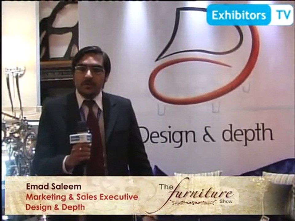 Design & Depth’s Eye-Catching Furniture and Interior Designing (Exhibitors TV @ Furniture Show 2013)