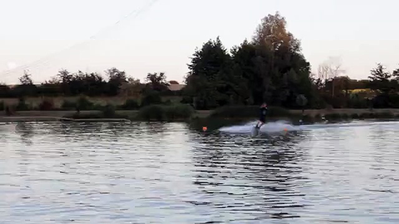 Dramatic Wakeboard Wipeout!