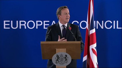 I'm angry & we won't be paying £1.7bn bill' David Cameron - BBC News