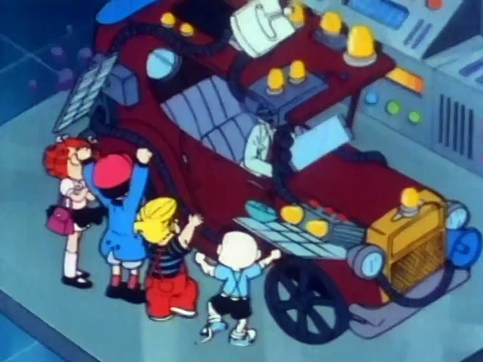 Denis la Malice - S01E16 - Une vie de chien / La machine à remonter le temps / La course du siècle