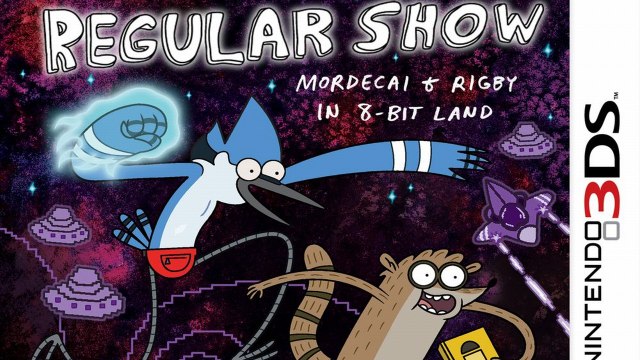 Regular Show Mordecai and Rigby in 8Bit Land Gameplay (Nintendo 3DS) [60 FPS] [1080p] Top Screen