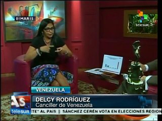 Campaña contra Venezuela es nacional e internacional: Delcy Rosdríguez