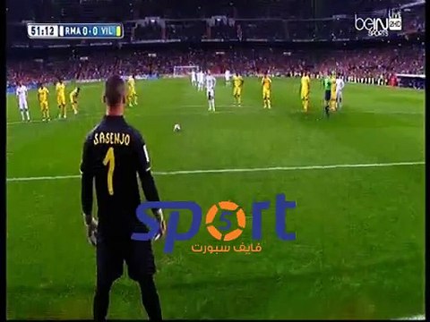 اهداف ريال مدريد وفياريال