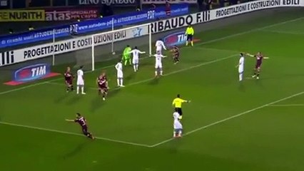 Kamil Glik Goal Torino 1 - 0 Napoli Serie A 1-3-2015