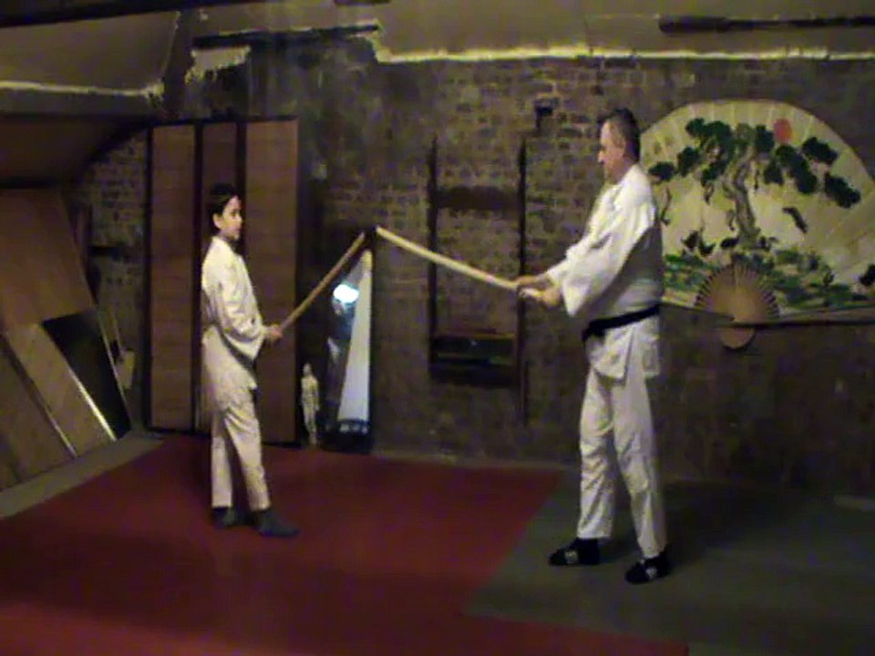 Ken : shomen awase jodan tsuki henka