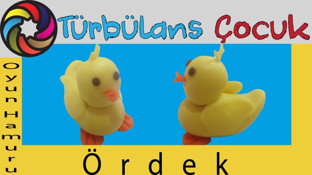 Oyun Hamuru ile Ördek Yapımı | Türbülans Çocuk | Play Doh Duck