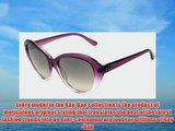 Ray-Ban RB4163 Cateye Sunglasses 55 mm Non-Polarized Red Gradient/Transparent/Crystal Grey