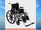 Medline K1 Basic Elevating Wheelchairs RDLA 18 Inch