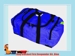 Fully Stocked First Responder Kit Blue