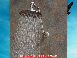 Download Video: Atlantis 2 Rain Shower Head with Arm brushed nickel