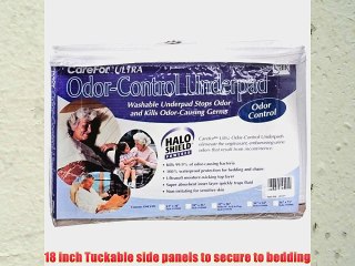 Salk Care-for HaloShield Odor Control Washable Underpad Tuckable 32x36 in. 4-Pack