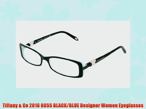 Tiffany & Co 2016 8055 BLACK/BLUE Designer Women Eyeglasses