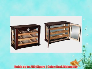 Prestige Import Group Marciano Counter Top Display Humidor w/ Reverisble Trays - Color: Dark