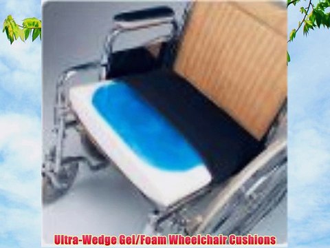 Ultra-Wedge Gel/Foam Wheelchair Cushions