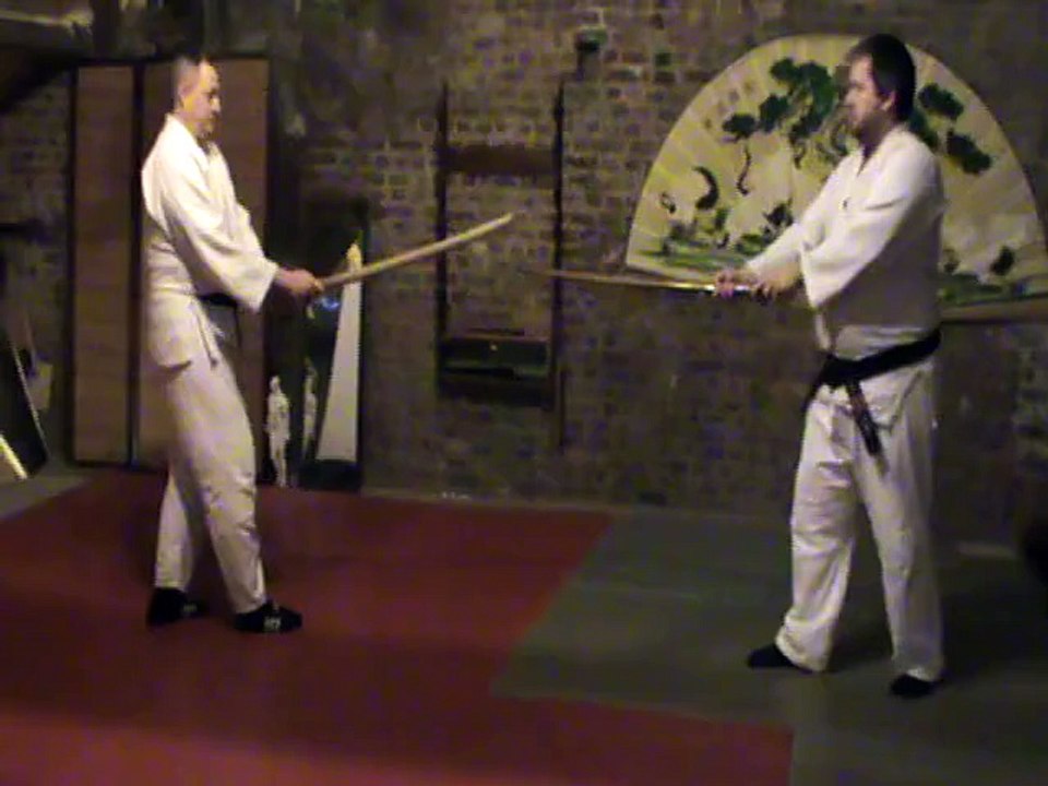 Ken : tsuki awase maki otoshi tsuki