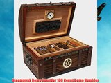 Steampunk Dome humidor 100 Count Dome Humidor