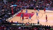 Jamal Crawford Block Pau Gasol - Clippers vs Bulls - March 1, 2015 - NBA Season 2014-15