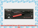 Salon Tech PFIS100N Silicone 450 Professional Hairstyling Iron 1 Inch