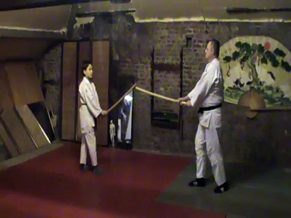 Ken : ma ai ouverture shomen uchi henka okuri ashi