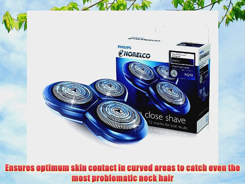 Philips Norelco RQ10 Replacement Head 2 Replacement pack