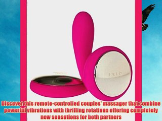 Lelo Ida Remote Control Rechargeable Silicone Couples Massager Cerise