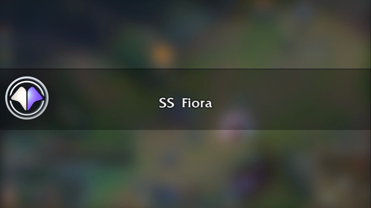 Move du jour #34 SS Fiora- League of Legends